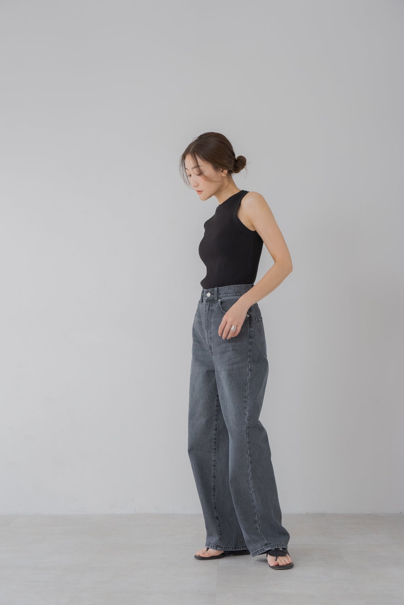 今季完売品☆新品タグ付き☆regleam リグリーム カーブワイドデニム カーブワイドデニム｜CURVE WIDE DENIMの通販｜regleam