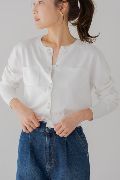 【5月12日(月)20:00〜 販売開始】ダブルボタンカーディガン｜DOUBLE BUTTON CARDIGAN