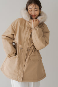 ファー付きミリタリーコート｜FUR MILITARY COATの通販｜regleam