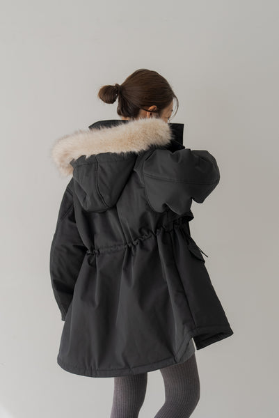 【10月11日(金)20:00〜 予約販売開始】ファー付きミリタリーコート｜FUR MILITARY COAT