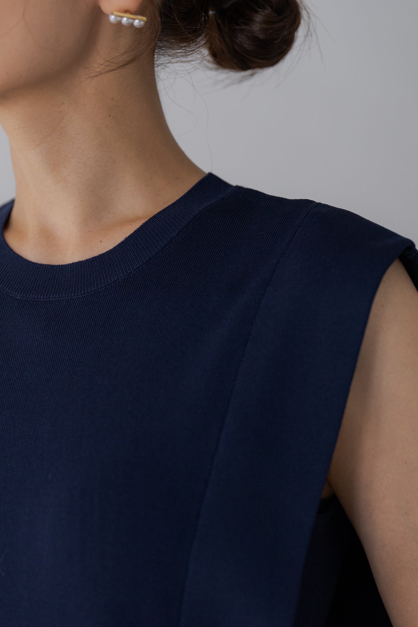 スクエアノースリニット｜SQUARE NO SLEEVE KNITの通販｜regleam