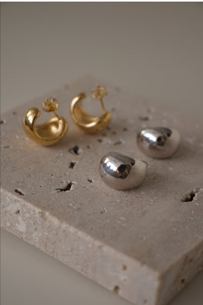 【10月4日(土)12:00〜 受注予約開始】カーブバルーンピアス｜CURVE BALLOON PIERCE
