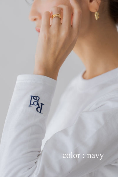 [Pre-orders start from 12:00 on Tuesday, August 20th] RgL logo long T-shirt | RgL LOGO LONG TEE