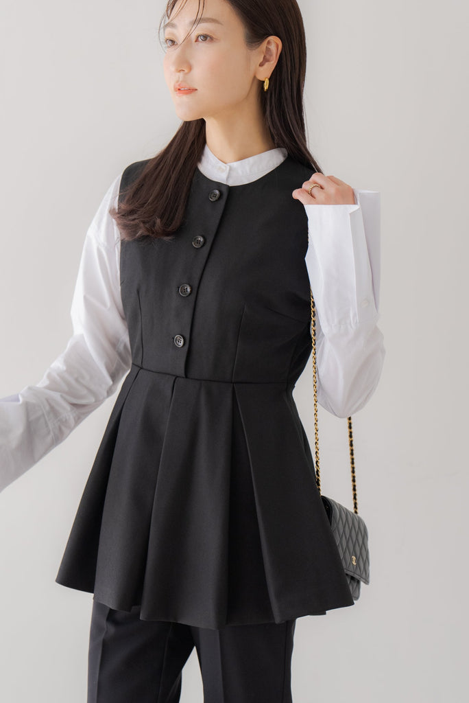 プリーツペプラムトップス｜PLEATS PEPLUM TOPSの通販｜regleam