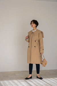 regleam リグリーム ビッグカラー ツイルコート スプリングコート ビッグカラー ツイルコート｜BIG COLLAR TWILL COAT – regleam