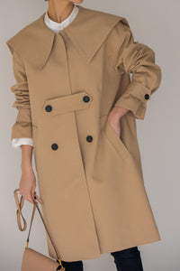 ビッグカラー ツイルコート｜BIG COLLAR TWILL COAT – regleam
