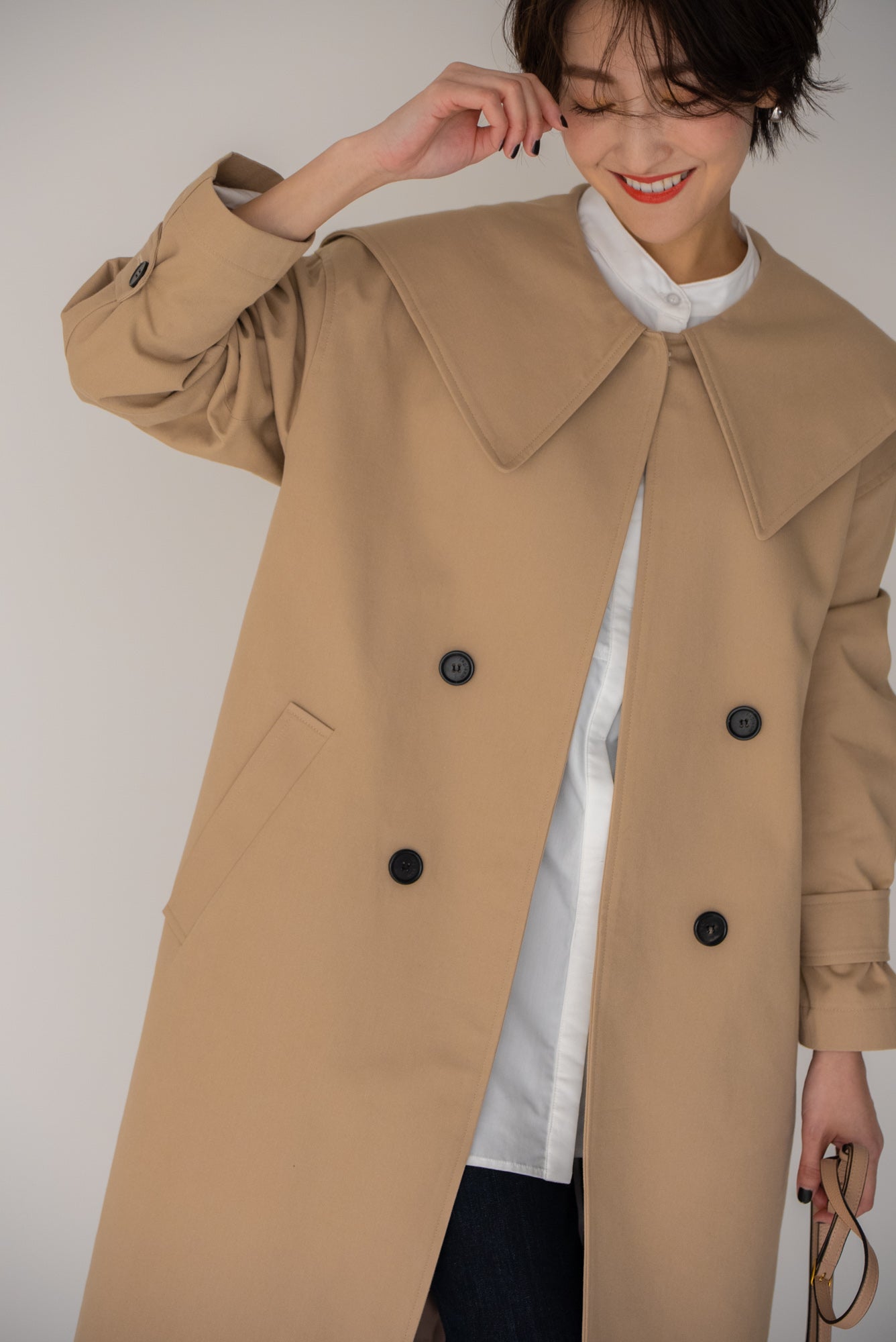 ビッグカラー ツイルコート｜BIG COLLAR TWILL COAT – regleam