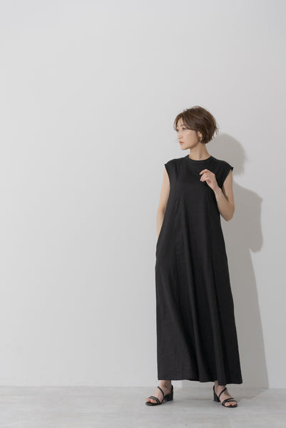 【VERY STORE LIMITED】バックシャンリネンワンピース ｜ BACK LINEN ONE PIECE