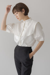 ラウンド ラペル ブラウス｜ROUND LAPEL BLOUSE