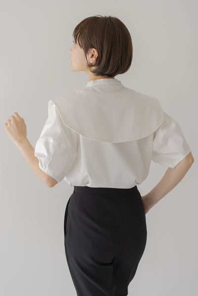 ラウンド ラペル ブラウス｜ROUND LAPEL BLOUSE