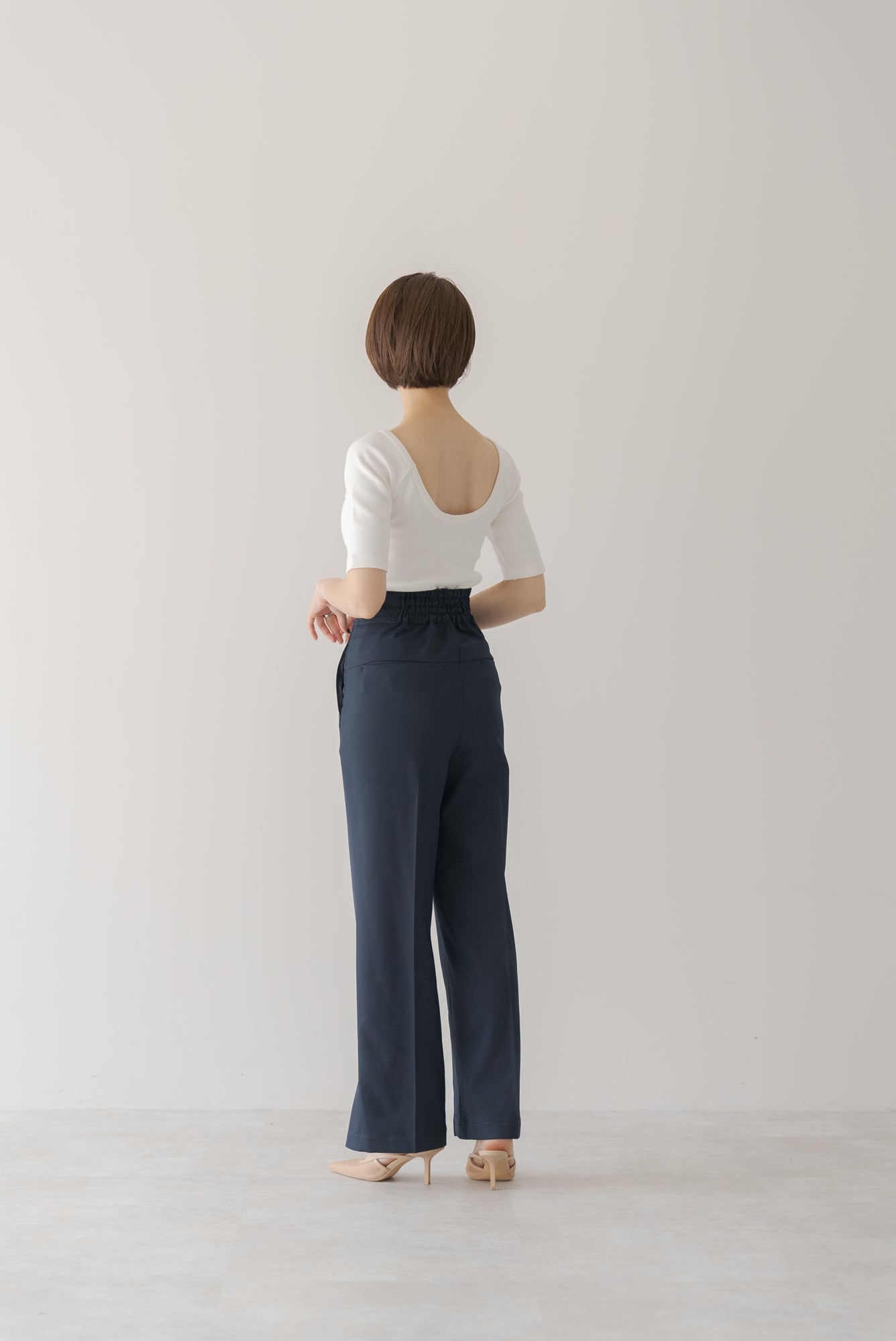 ハイウエスト ツイルパンツ ｜ HIGH WAIST TWILL PANTSの通販