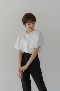 タックスリーブブラウス ｜ TUCK SLEEVE BLOUSE