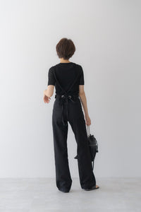 バックリボン サロペットデニム ｜ BACK RIBBON DENIM OVERALLSの通販 