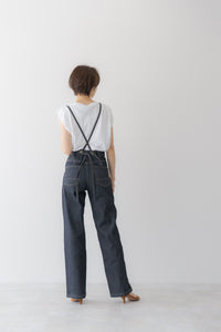 バックリボン サロペットデニム ｜ BACK RIBBON DENIM OVERALLSの通販