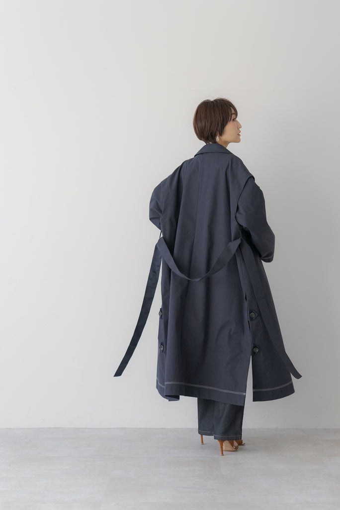 2WAY ステンカラーコート｜2WAY SOUTIEN COLLAR COATの通販｜regleam