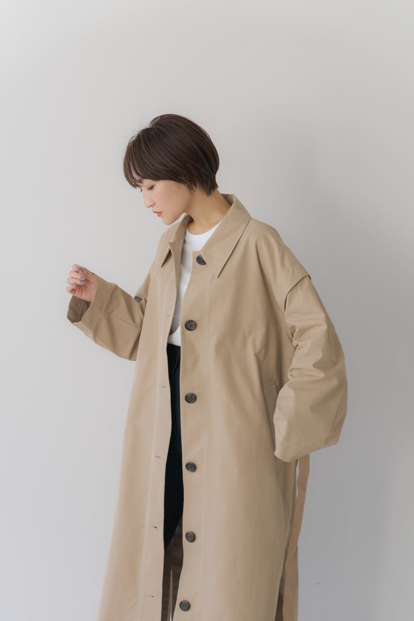 2WAY ステンカラーコート｜2WAY SOUTIEN COLLAR COATの通販｜regleam