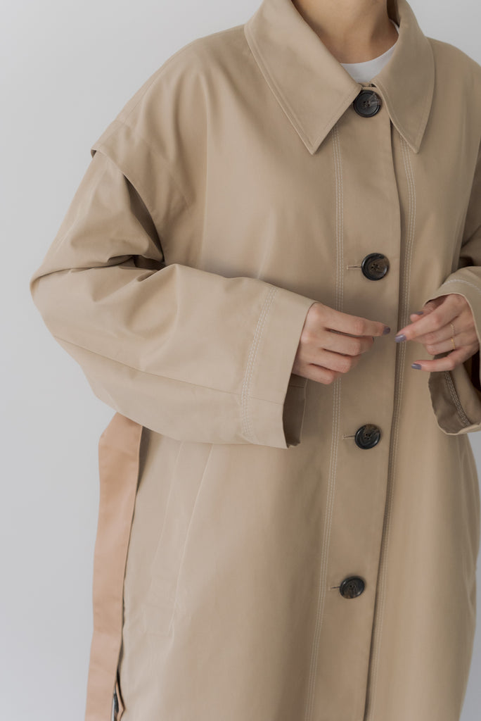 2WAY ステンカラーコート｜2WAY SOUTIEN COLLAR COATの通販｜regleam