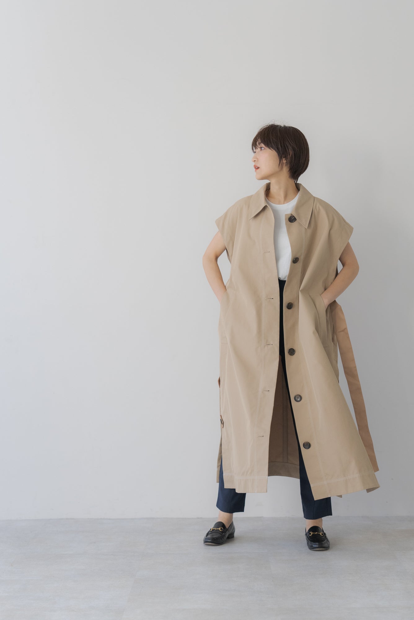 2WAY ステンカラーコート｜2WAY SOUTIEN COLLAR COATの通販｜regleam