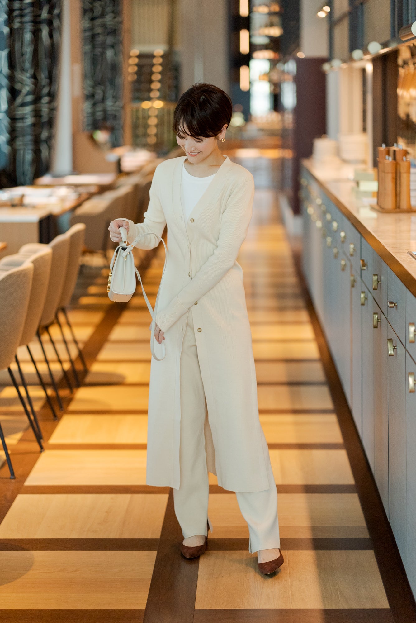 リブニットロングカーディガン｜RIB KNIT LONG CARDIGANの通販｜regleam