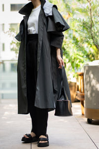 美品リグリームregleamフーディーケープコートHOODY CAPE COAT フーディーケープコート｜HOODY CAPE COATの通販｜regleam