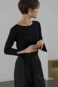 スリットスリーブニット | SLIT SLEEVE KNITの通販｜regleam
