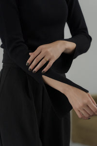 regleam ベーシックスリットニット｜BASIC SLIT KNIT スリットスリーブニット | SLIT SLEEVE KNITの通販｜regleam