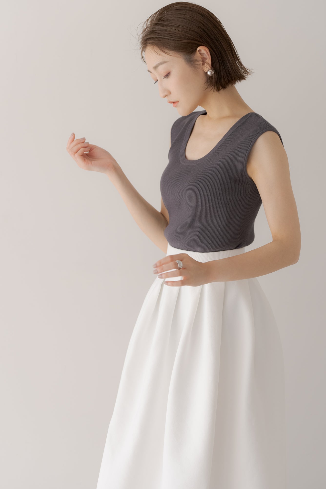 ボリュームニットスカート｜VOLUME KNIT SKIRTの通販｜regleam