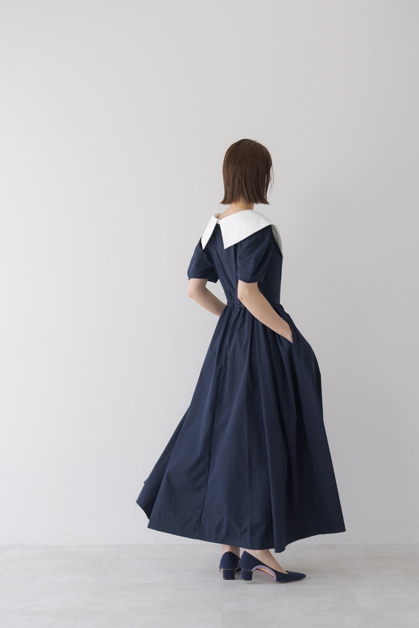 ビッグカラーパフワンピース｜BIG COLOR PUFF DRESSの通販｜regleam