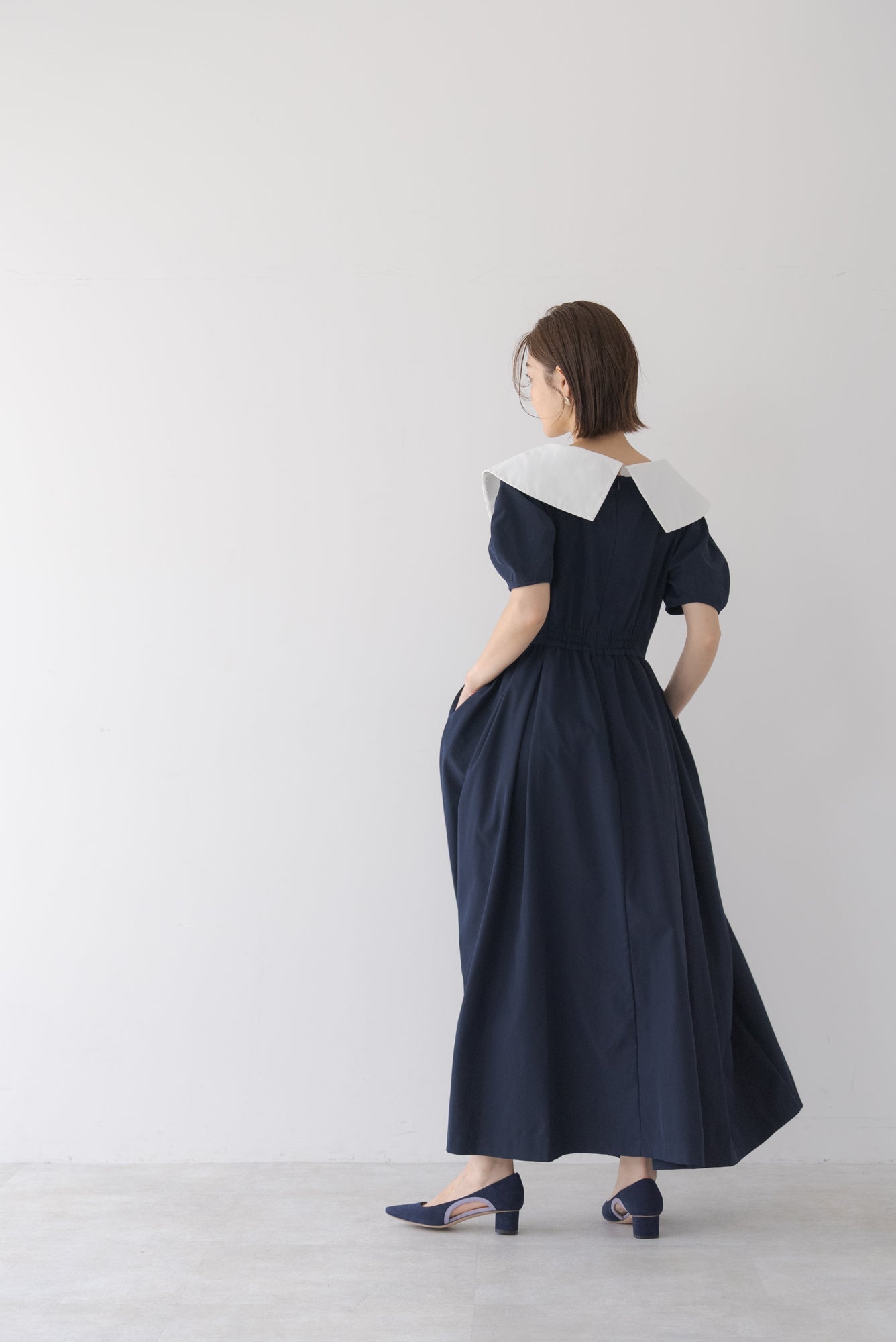 ビッグカラーパフワンピース｜BIG COLOR PUFF DRESSの通販｜regleam 