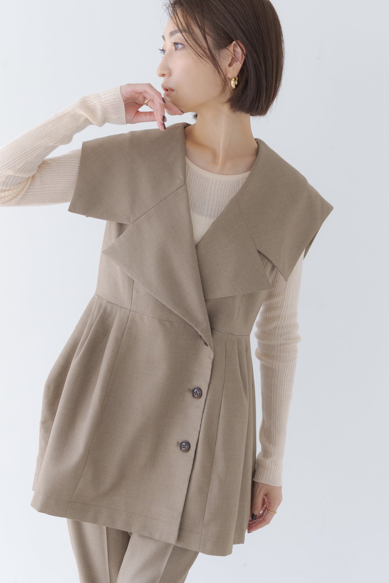 ビッグカラー ツイルコート｜BIG COLLAR TWILL COAT – regleam
