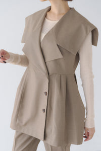 ビッグカラージレ｜BIG COLLAR GILETの通販｜regleam