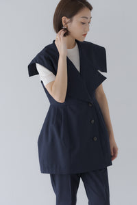 ビッグカラージレ｜BIG COLLAR GILETの通販｜regleam