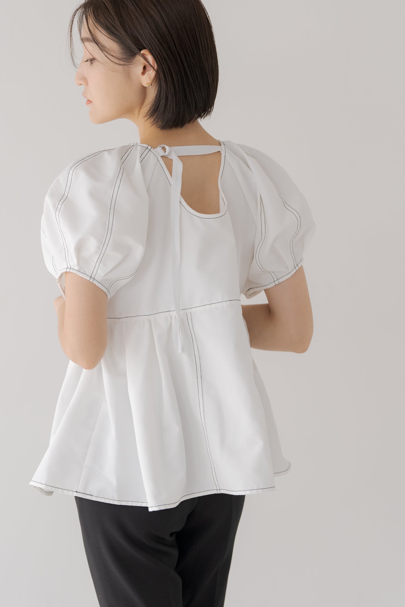 ダブルステッチブラウス｜DOUBLE STITCH BLOUSEの通販｜regleam
