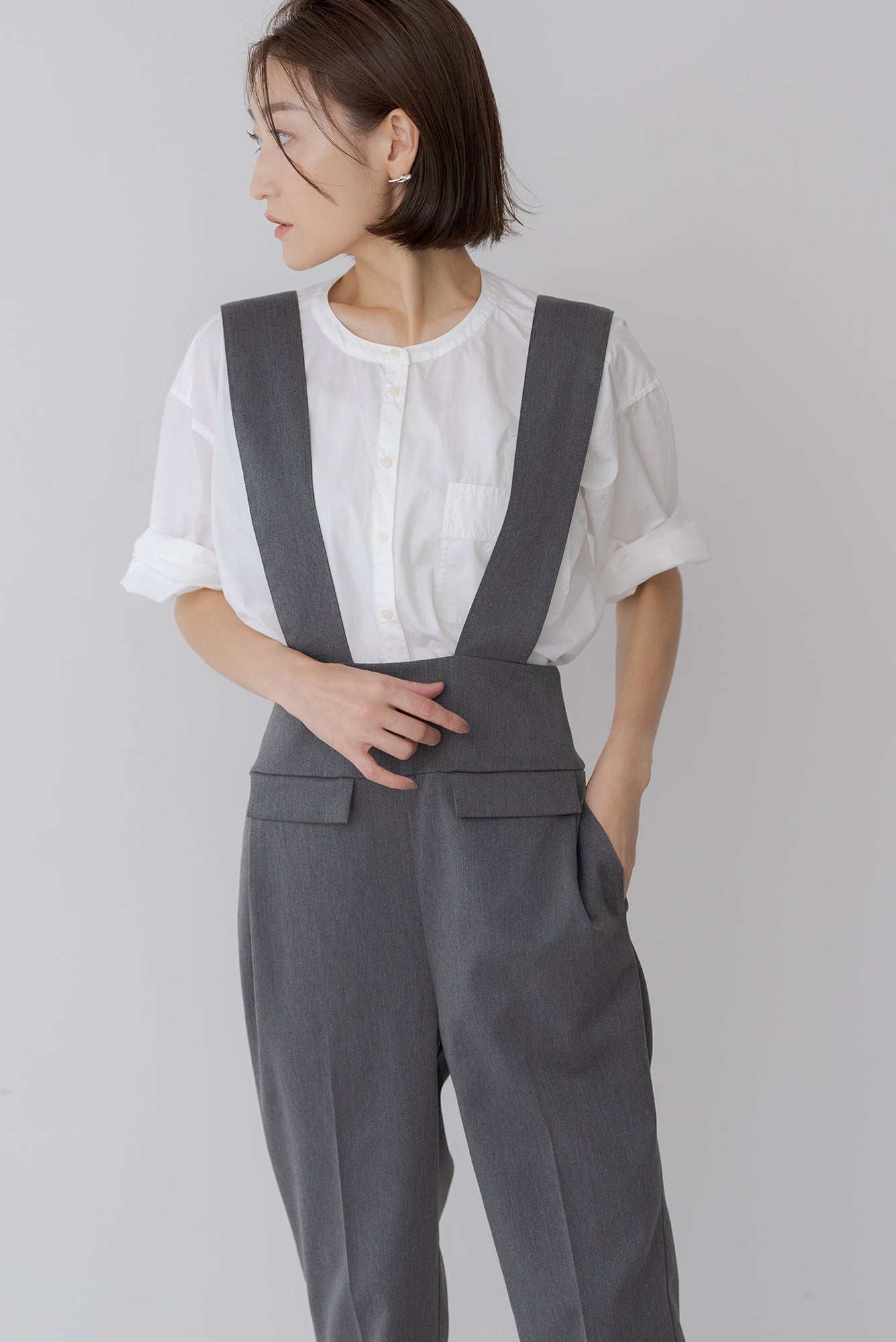 テーパードサロペットパンツ｜TAPERED OVERALLSの通販｜regleam