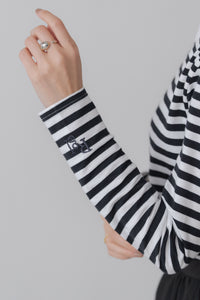 リグリーム　regleam ボーダー　ロンT ロゴ入りボーダーロンT｜RgL LOGO BORDER LONG TEEの通販｜regleam
