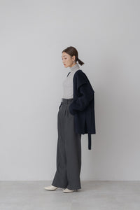 美品　regleam フーディーショートコート　ネイビー フーディーショートコート｜HOODIE SHORT COATの通販｜regleam