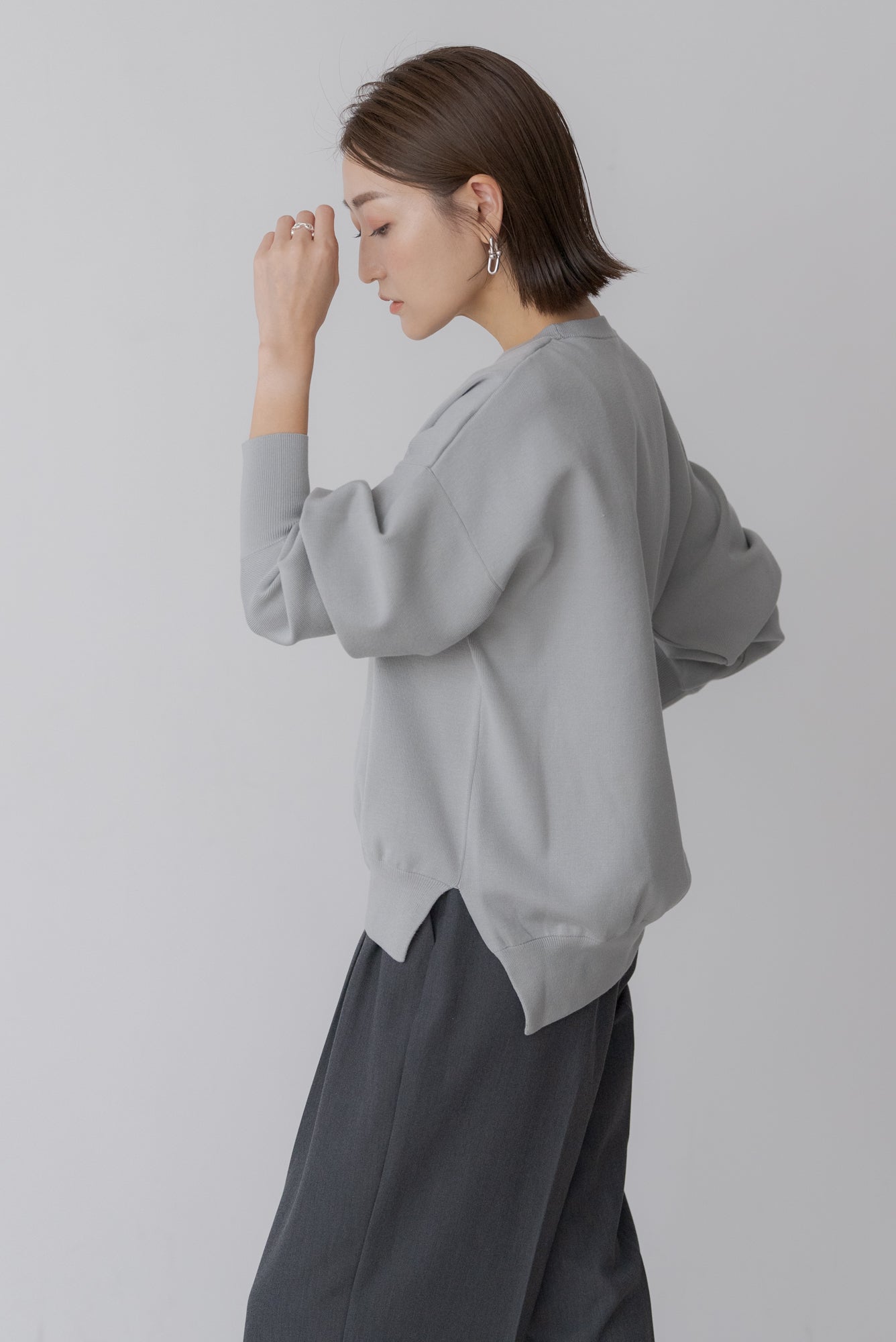 クルーネックシンプルニット｜CREWNECK SIMPLE KNITの通販｜regleam