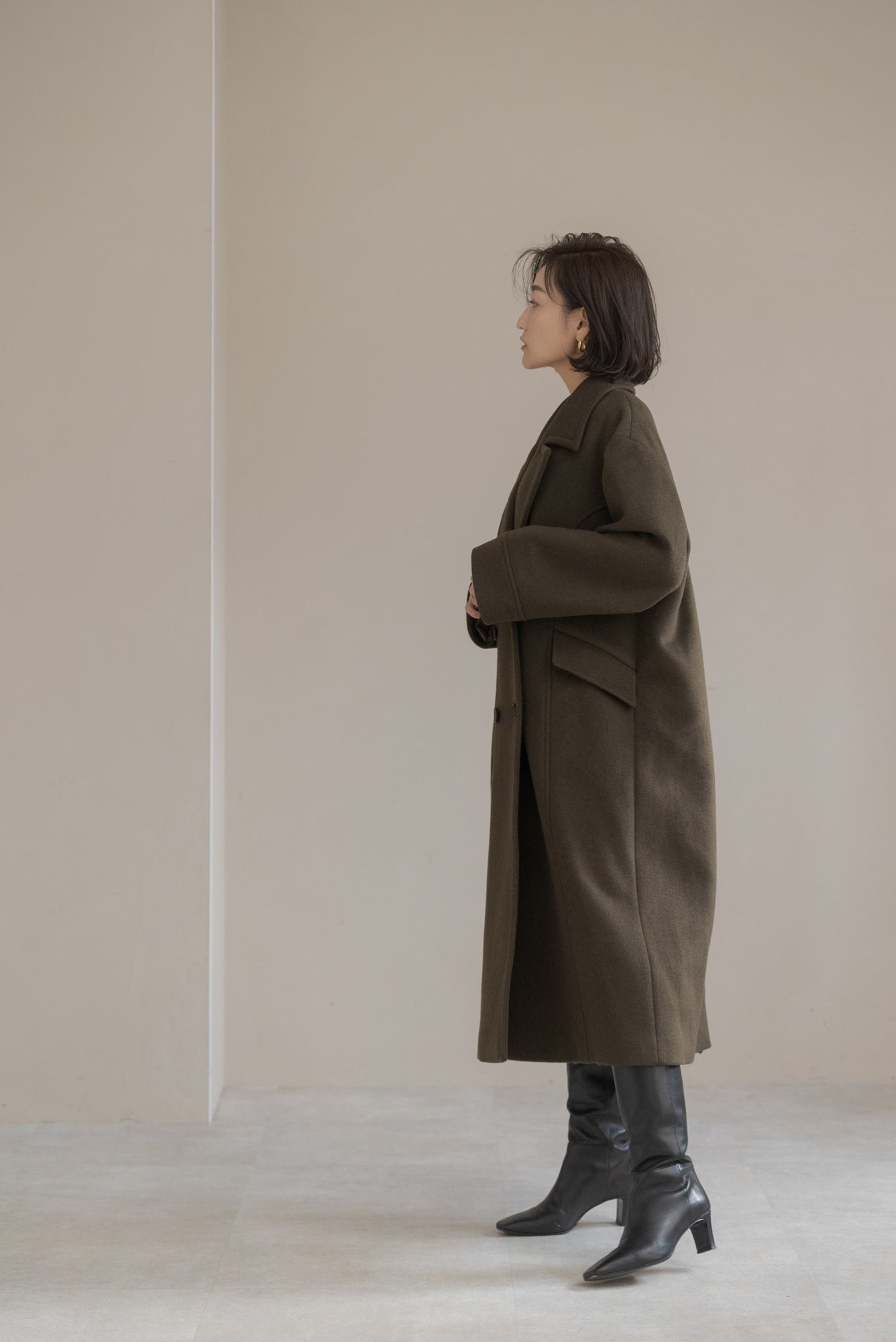 完売商品】リグリーム/2020AWダブルフラップコート