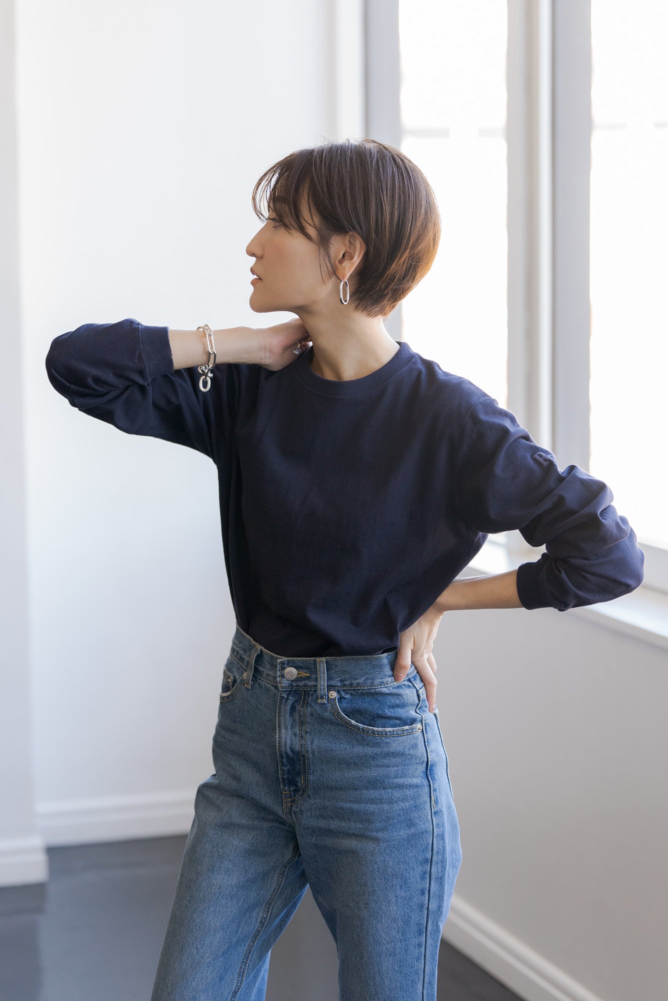 新品未開封　リグリーム　長袖T シャツ　Mサイズ ユニセックスプリントロンT｜UNISEX PRINT LONG SLEEVE TEEの