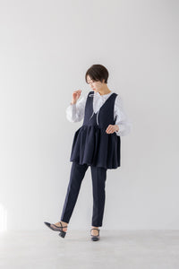 ツイードペプラムベスト｜TWEED PEPLUM VESTの通販｜regleam