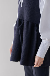ツイードペプラムベスト｜TWEED PEPLUM VESTの通販｜regleam