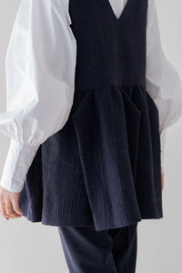 ツイードペプラムベスト｜TWEED PEPLUM VESTの通販｜regleam