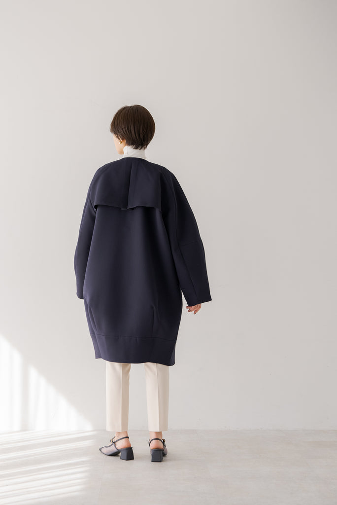 ノーカラーコクーンコート｜NO COLLAR COCOON COATの通販｜regleam