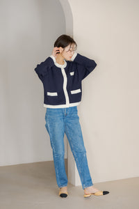 バイカラーカーディガン｜BICOLOR CARDIGANの通販｜regleam