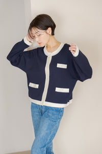 バイカラーカーディガン｜BICOLOR CARDIGANの通販｜regleam