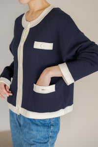 バイカラーカーディガン｜BICOLOR CARDIGANの通販｜regleam