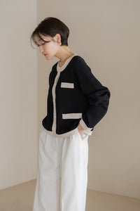 バイカラーカーディガン｜BICOLOR CARDIGANの通販｜regleam