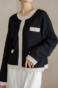 バイカラーカーディガン｜BICOLOR CARDIGANの通販｜regleam