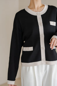 バイカラーカーディガン｜BICOLOR CARDIGANの通販｜regleam