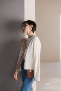 バイカラーカーディガン｜BICOLOR CARDIGANの通販｜regleam